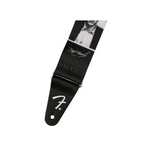 Joe Strummer Know Your Rights Strap, Black/White, 2"