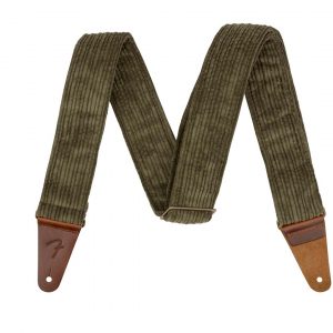 Corduroy Strap, Antique Olive, 2"