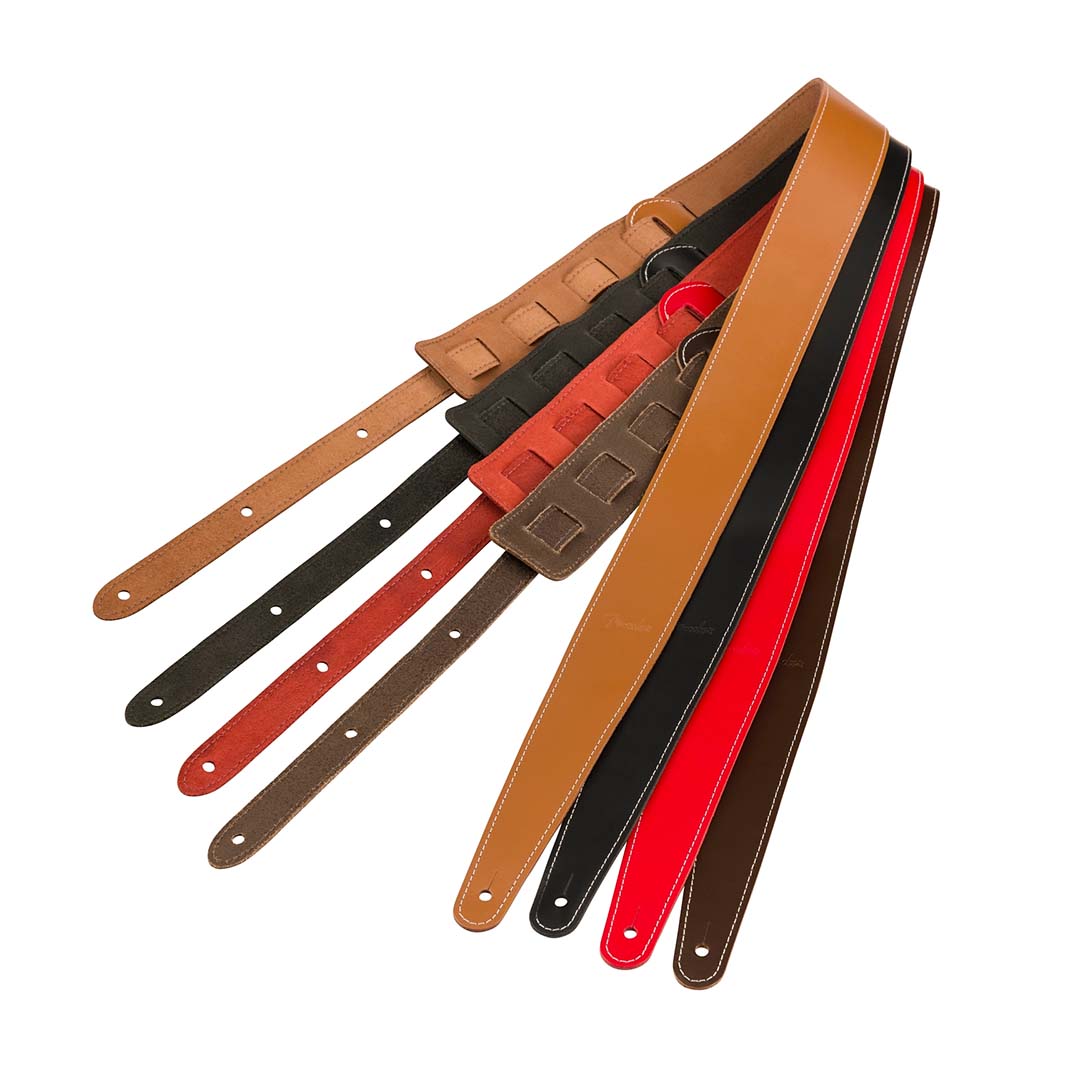 2" Essentials Leather Strap, Black - Image 2