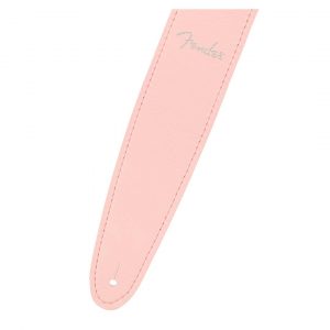 Vegan Leather Strap, Shell Pink, 2.5", Microfiber