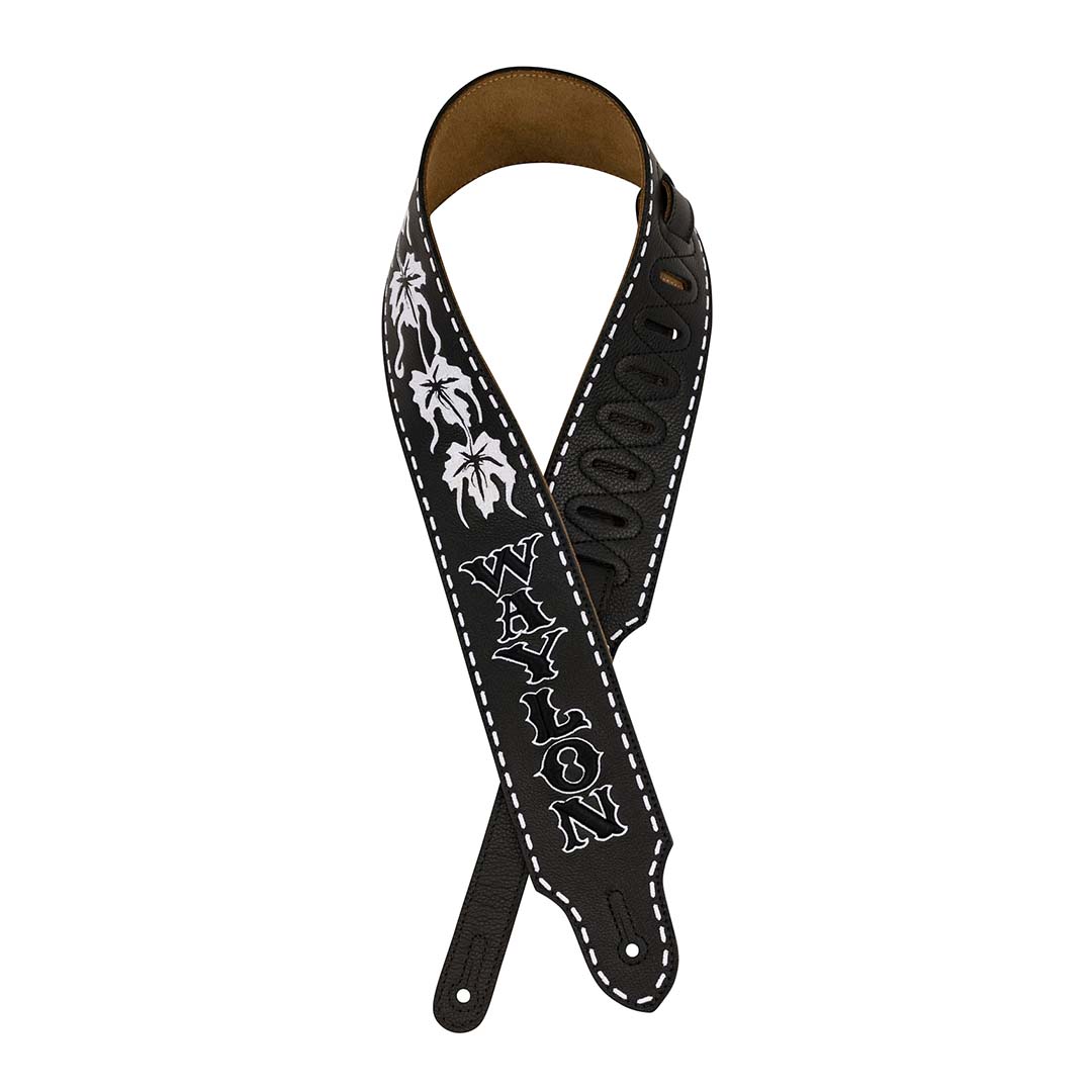 Waylon Jennings Signature Strap, Black