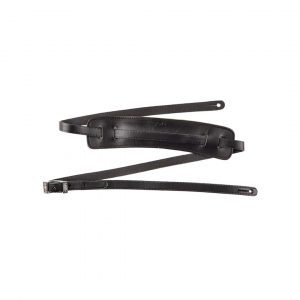 Super Deluxe Vintage-Style Strap, Black, 2"