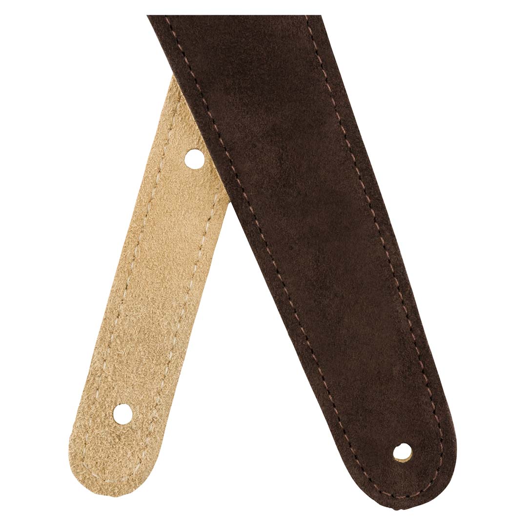 Reversible Suede Strap, Brown/Tan, 2" - Image 4