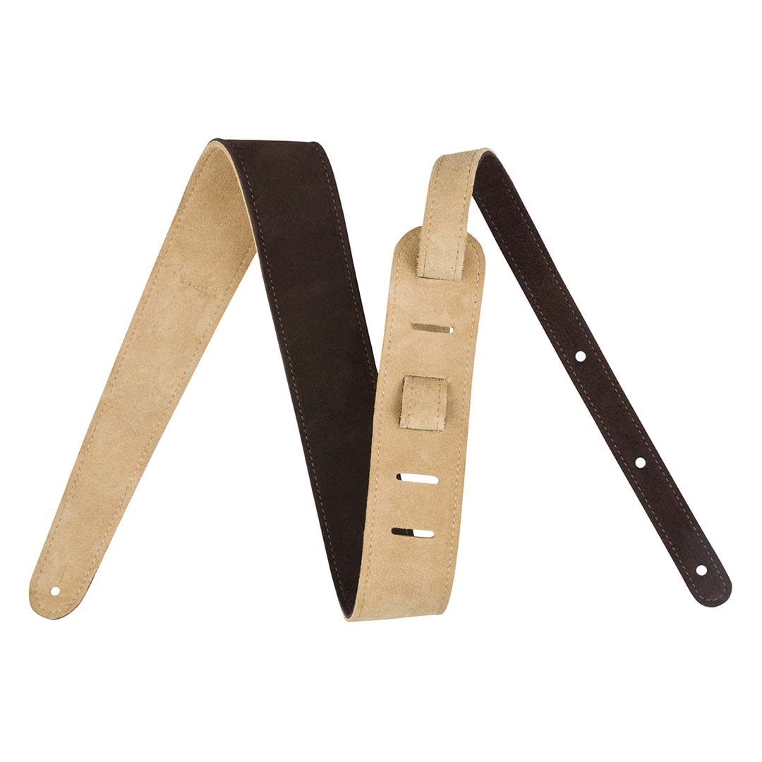 Reversible Suede Strap, Brown/Tan, 2" - Image 5