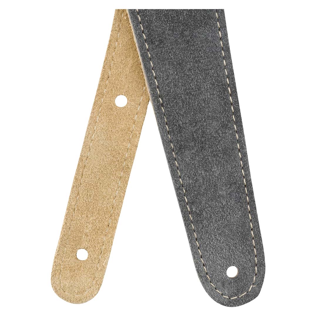 Reversible Suede Strap, Gray/Tan, 2" - Image 4