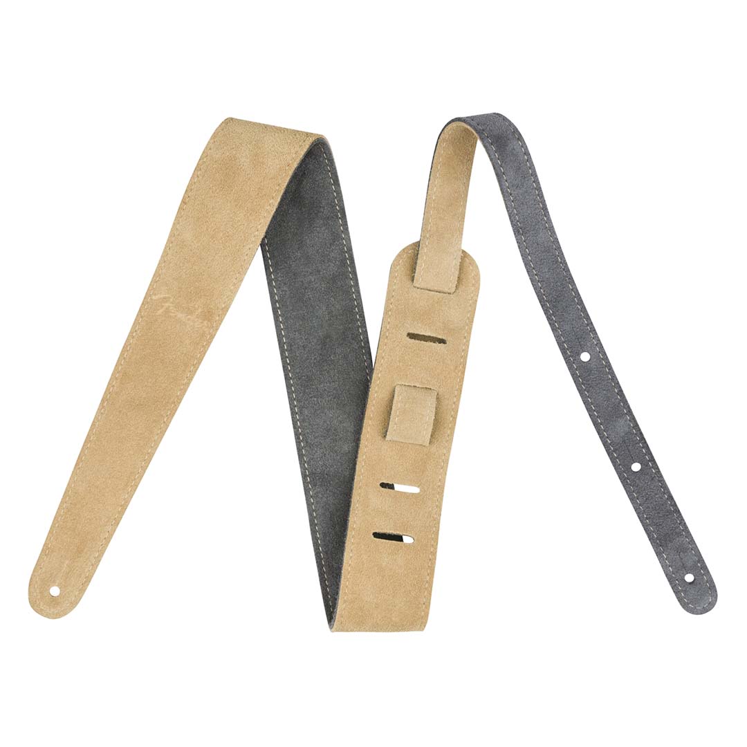 Reversible Suede Strap, Gray/Tan, 2" - Image 5