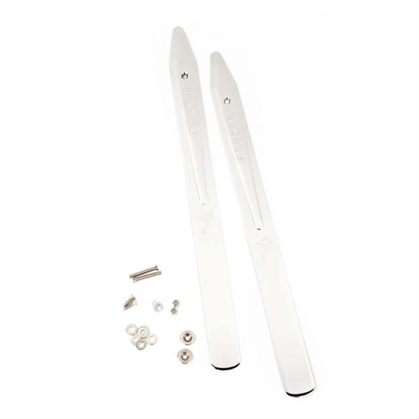 Pure Vintage 19" Large Tilt Back Legs, (2), Chrome