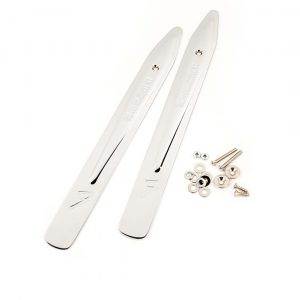 Pure Vintage 14" Small Tilt Back Legs, (2), Chrome