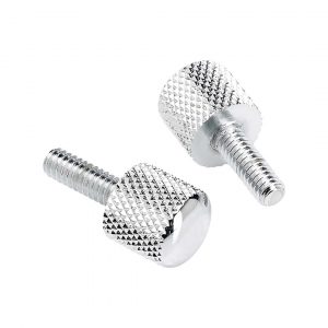 Pure Vintage "Piggyback" Thumb Screws, (2), Chrome