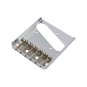 6-Saddle Vintage-Syle Telecaster® Bridge Assembly (Chrome)