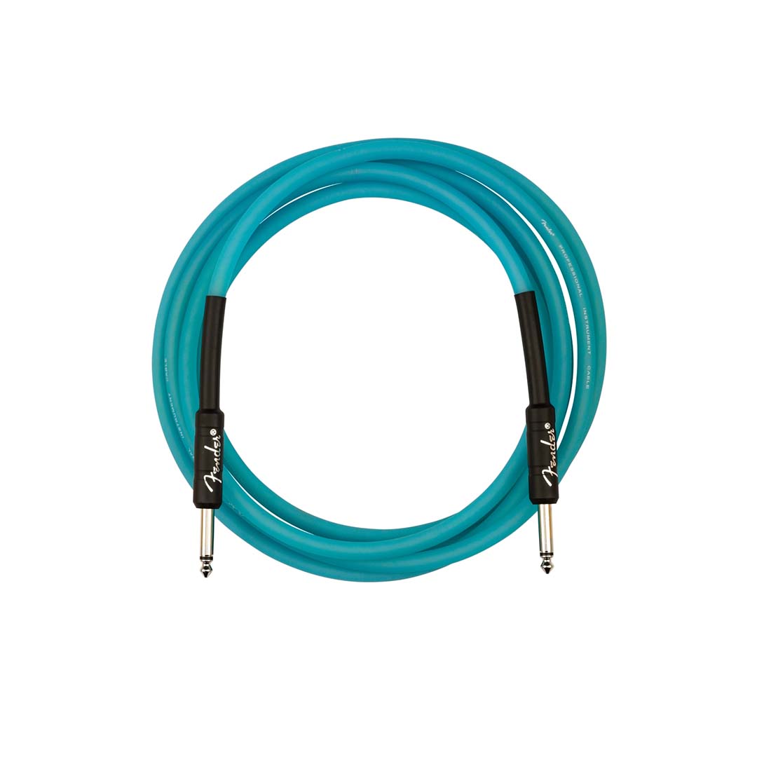 Professional Series Glow in the Dark Cable, Blue, 10'