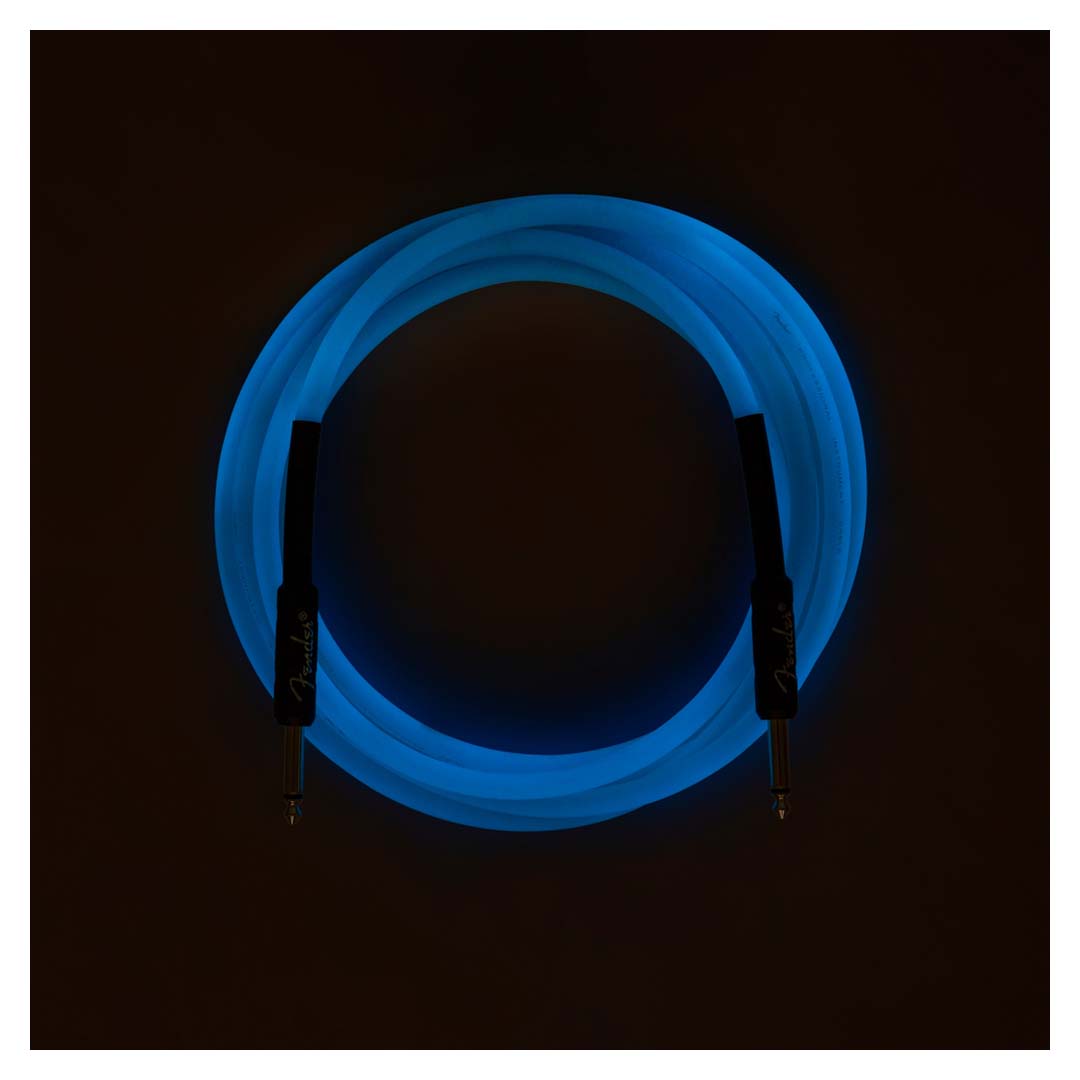 Professional Series Glow in the Dark Cable, Blue, 10' - Image 2