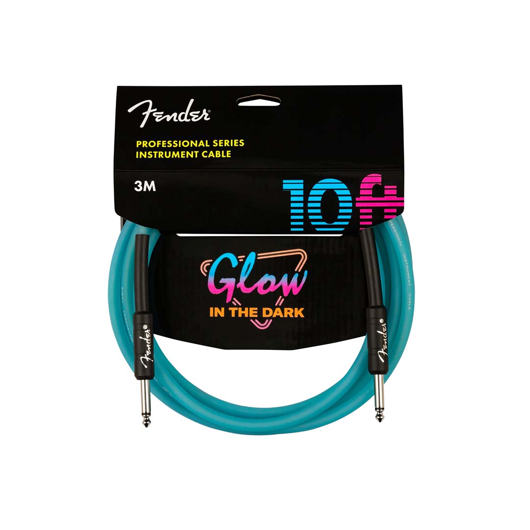 Professional Series Glow in the Dark Cable, Blue, 10' - Image 3