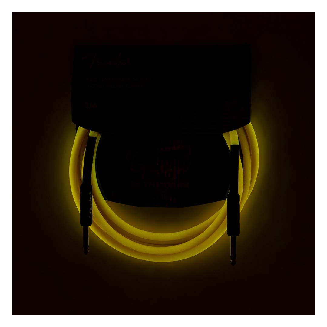 Professional Series Glow in the Dark Cable, Orange, 10' - Image 4