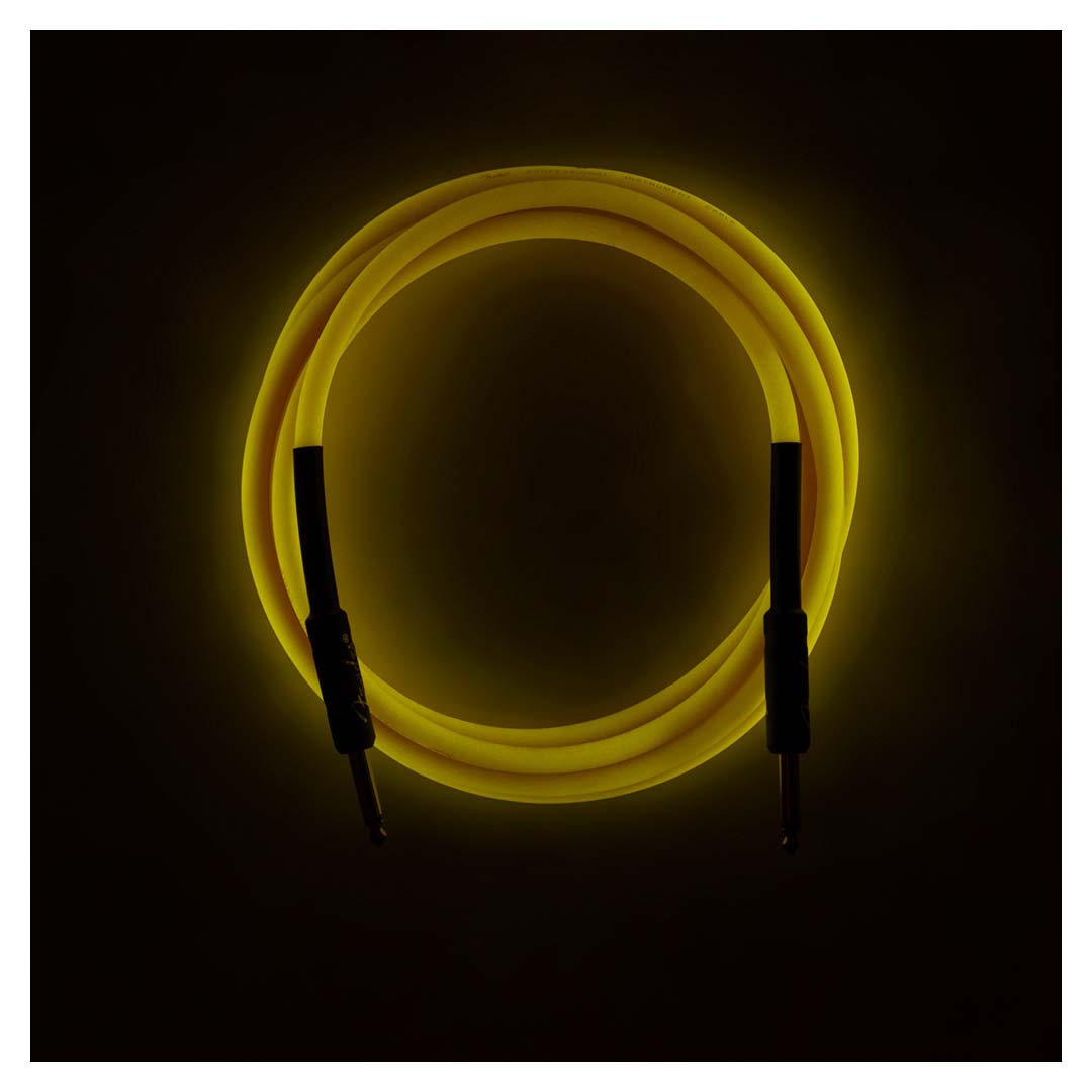 Professional Series Glow in the Dark Cable, Orange, 10' - Image 2
