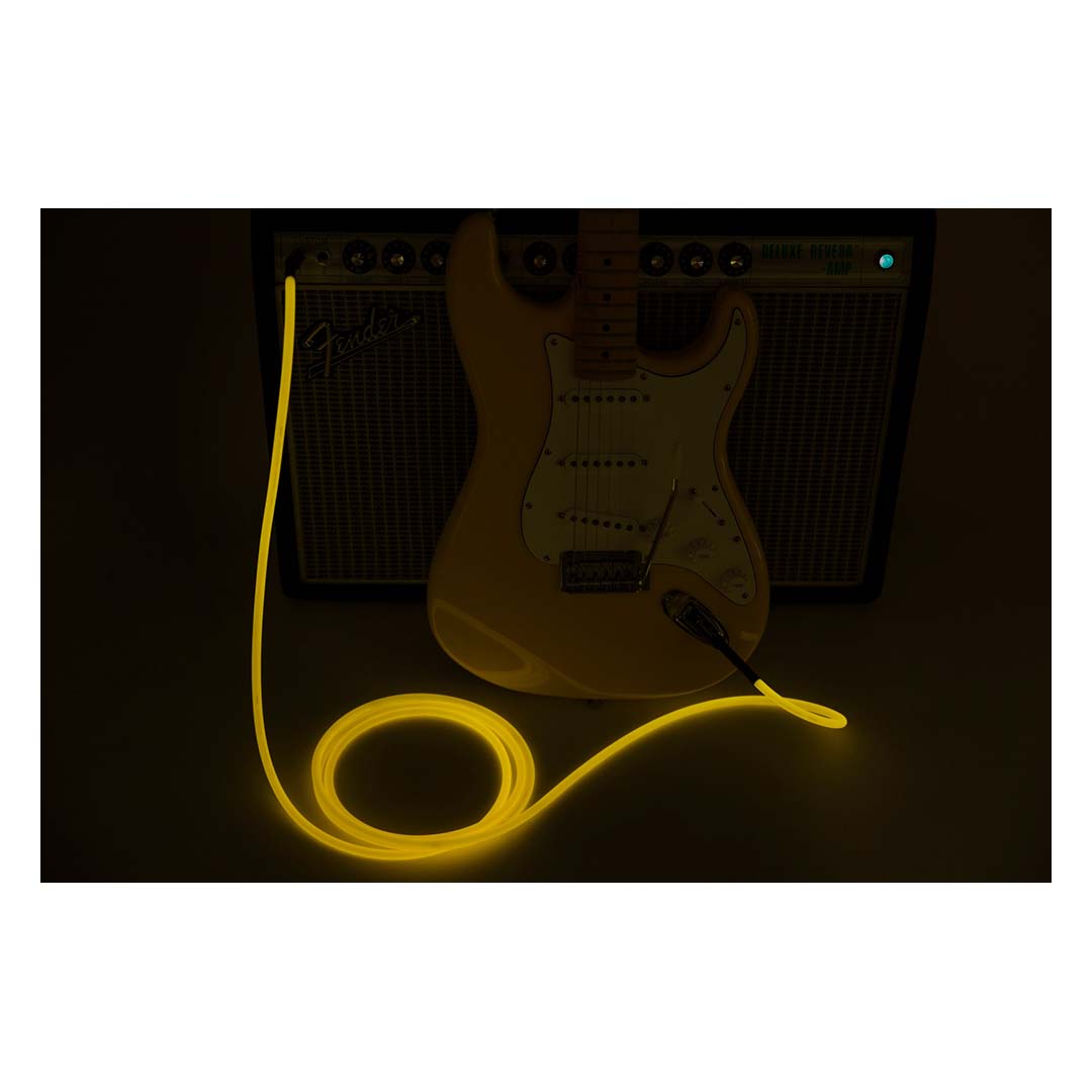 Professional Series Glow in the Dark Cable, Orange, 10' - Image 6