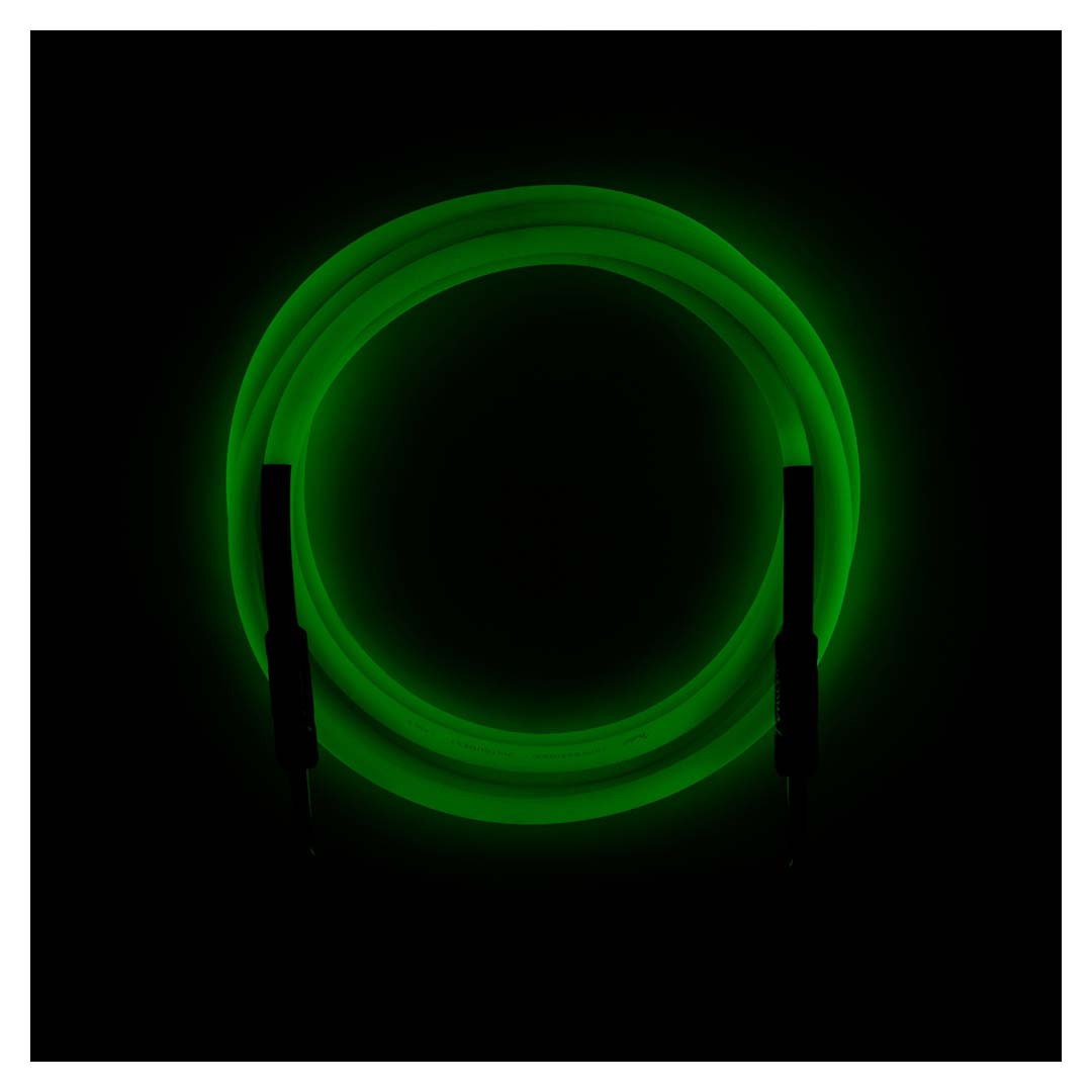 Professional Series Glow in the Dark Cable, Green, 10' - Image 2