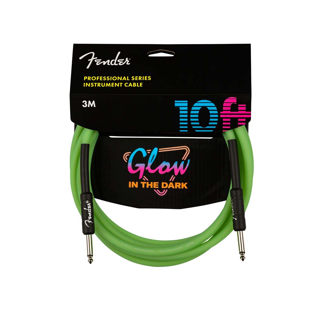 Professional Series Glow in the Dark Cable, Green, 10' - Image 3