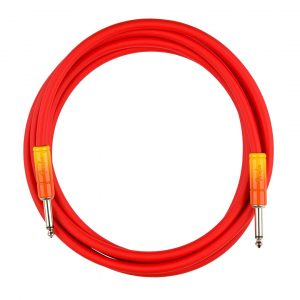 Ombré Instrument Cable, Straight/Straight, 10', Tequila Sunrise