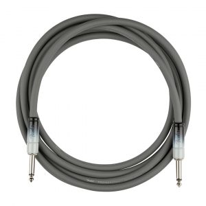 Ombré Instrument Cable, Straight/Straight, 10', Silver Smoke