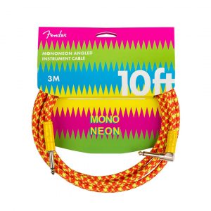 MonoNeon Instrument Cable, 10', Orange