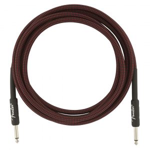Professional Series Instrument Cables, 10', Red Tweed