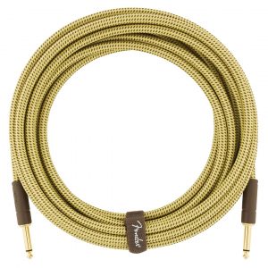 Deluxe Series Instrument Cable, Straight/Straight, 18.6', Tweed
