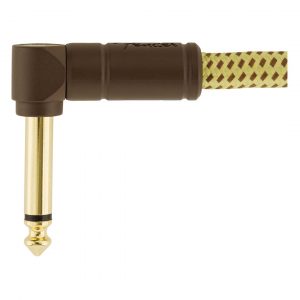 Deluxe Series Instrument Cable, Angle/Angle, 3', Tweed