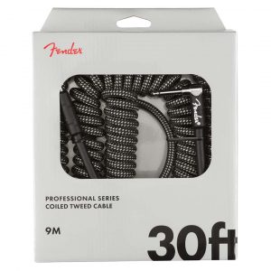 Professional Series Coil Cable, 30', Gray Tweed
