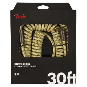 Deluxe Coil Cable, 30', Tweed
