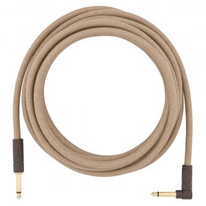 Festival Instrument Cable, Straight/Angle, 18.6', Pure Hemp, Natural