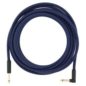 Festival Instrument Cable, Straight/Angle, 18.6', Pure Hemp, Blue Dream