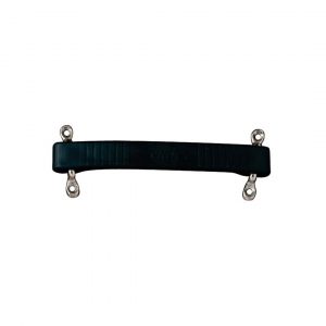 Pure Vintage "Dog Bone" Amplifier Handle, Molded Black, 2-Screw Mount