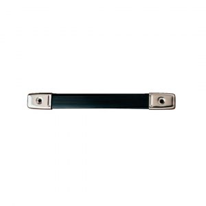Pure Vintage Amplifier Handle, Black Vinyl, 1-Screw Mount