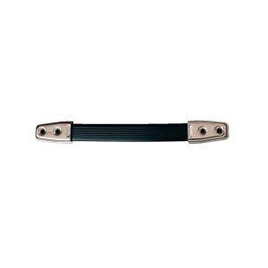 Pure Vintage Amplifier Handle, Black Vinyl, 2-Screw Mount