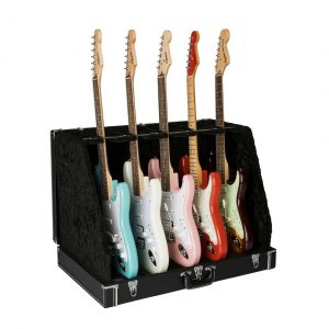 Fender® Classic Series Case Stand - 5 Guitar, Black