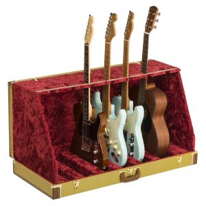 Fender® Classic Series Case Stand - 7 Guitar, Tweed