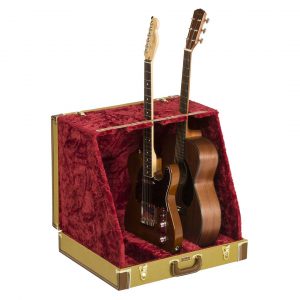 Fender® Classic Series Case Stand - 3 Guitar, Tweed