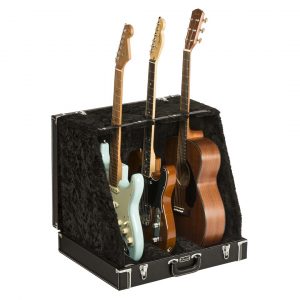Fender® Classic Series Case Stand - 3 Guitar, Black