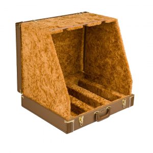 Fender® Classic Series Case Stand - 3 Guitar, Brown