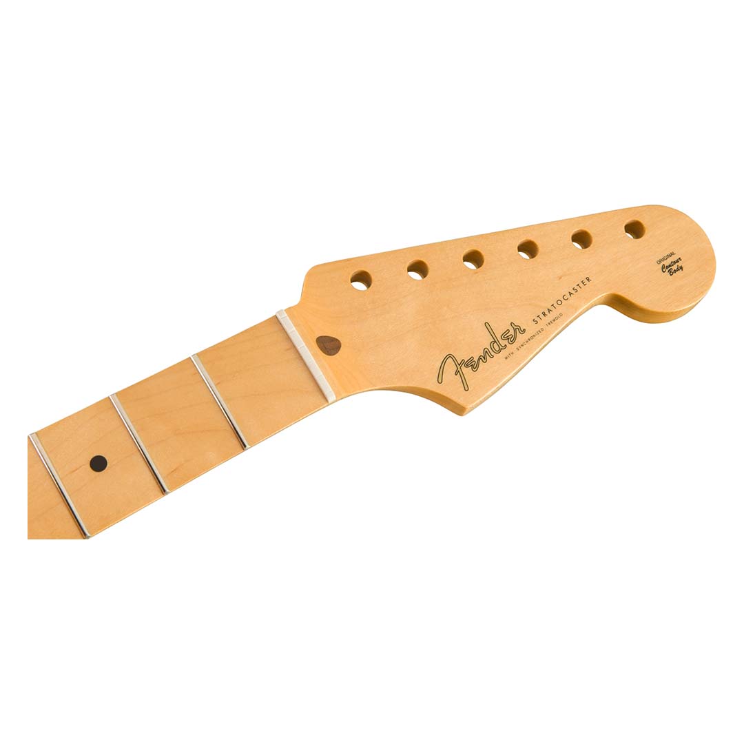 Classic Player '50s Stratocaster® Neck, 21 Medium Jumbo Frets, Maple, Soft "V" Shape, Maple Fingerboard - Image 2