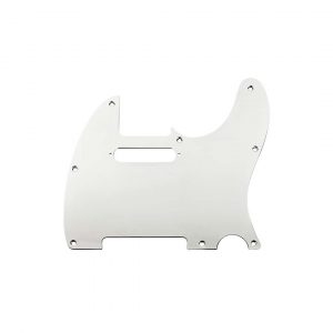 Pickguard, Telecaster®, 8-Hole Mount, Chrome-Plated, 1-Ply