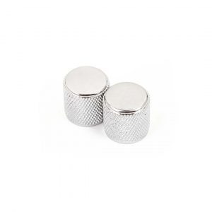 Telecaster®/Precision Bass® Knobs, Knurled Chrome (2)
