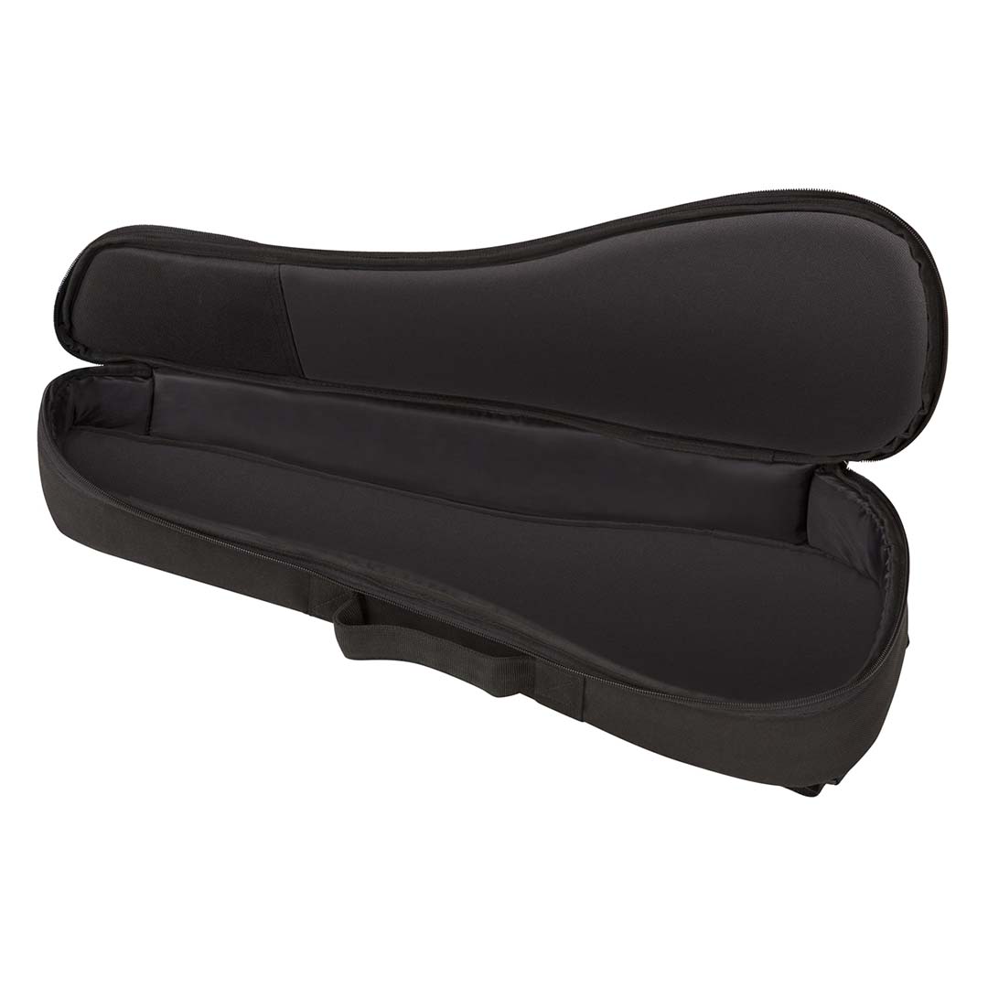 FU610 Soprano Ukulele Gig Bag, Black - Image 3