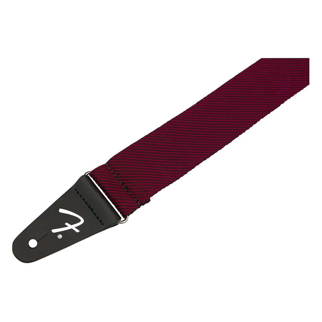 Modern Tweed Strap, Black/Red 2" - Image 2