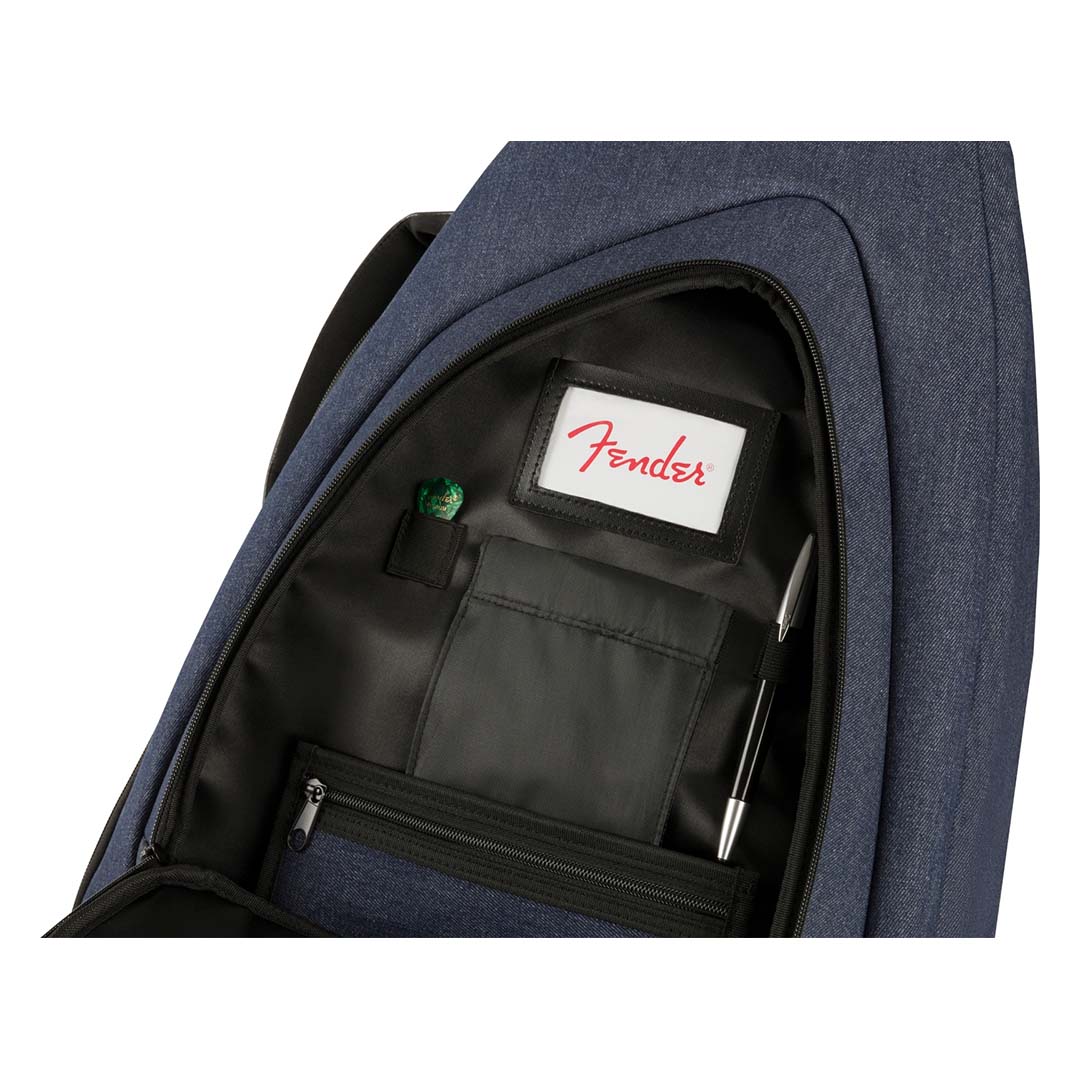 FE920 Electric Guitar Gig Bag, Gold Denim - Image 6