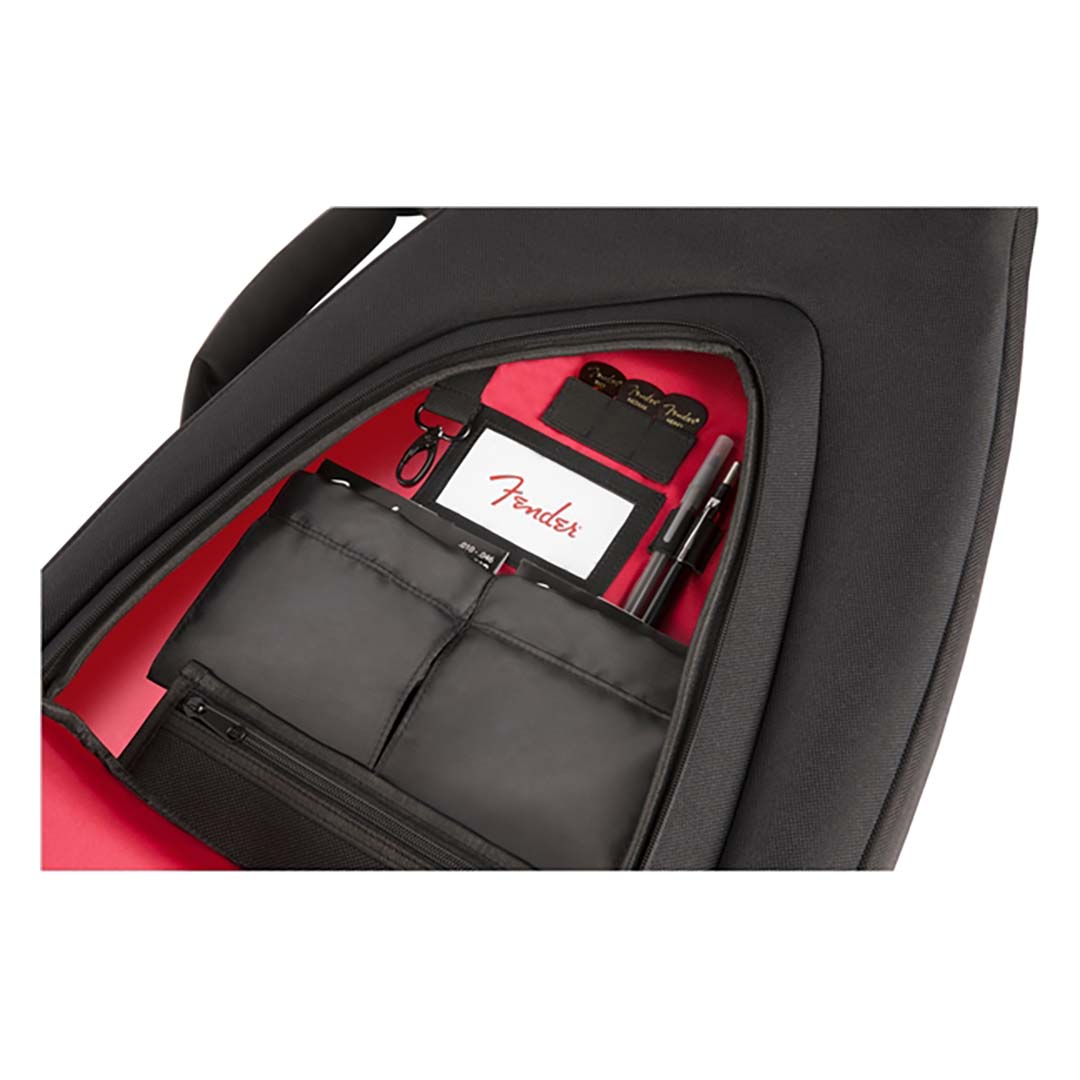 FE1225 Electric Guitar Gig Bag, Black - Image 7