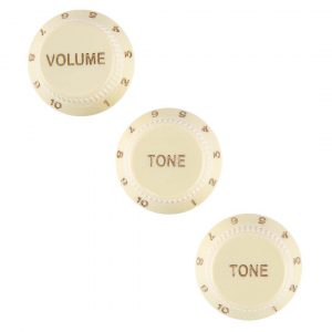 Stratocaster® Soft Touch Knobs, Aged White