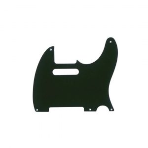 Pickguard, Telecaster®, 5-Hole Mount, Black, 1-Ply