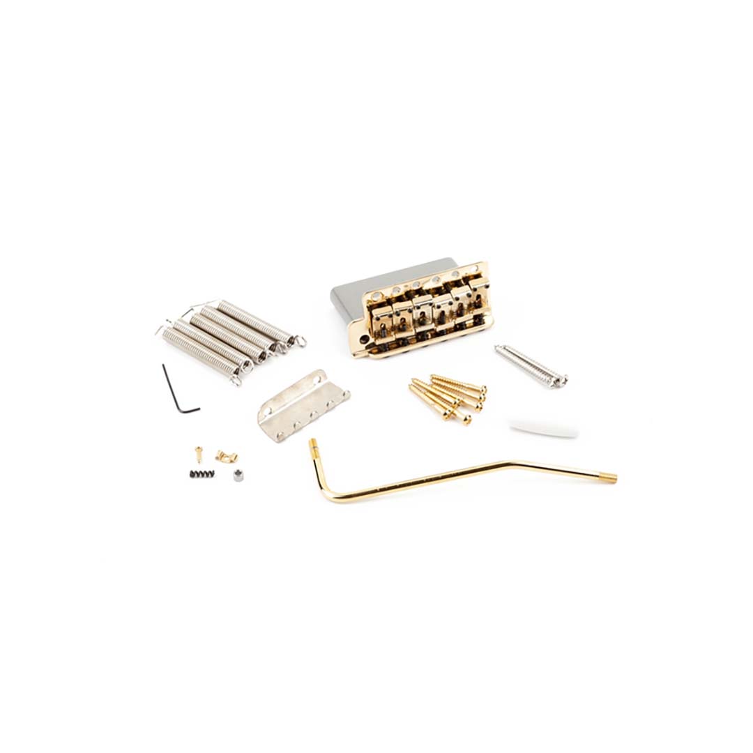 6-Saddle American Vintage Series Stratocaster® Tremolo Assembly, Left Handed (Gold)
